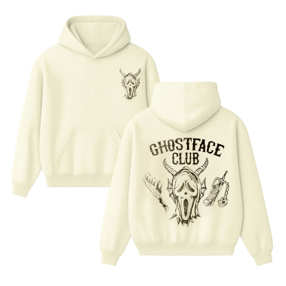 Ghostface Club Horror Movie Unisex Shirt/Crewneck/Hoodie
