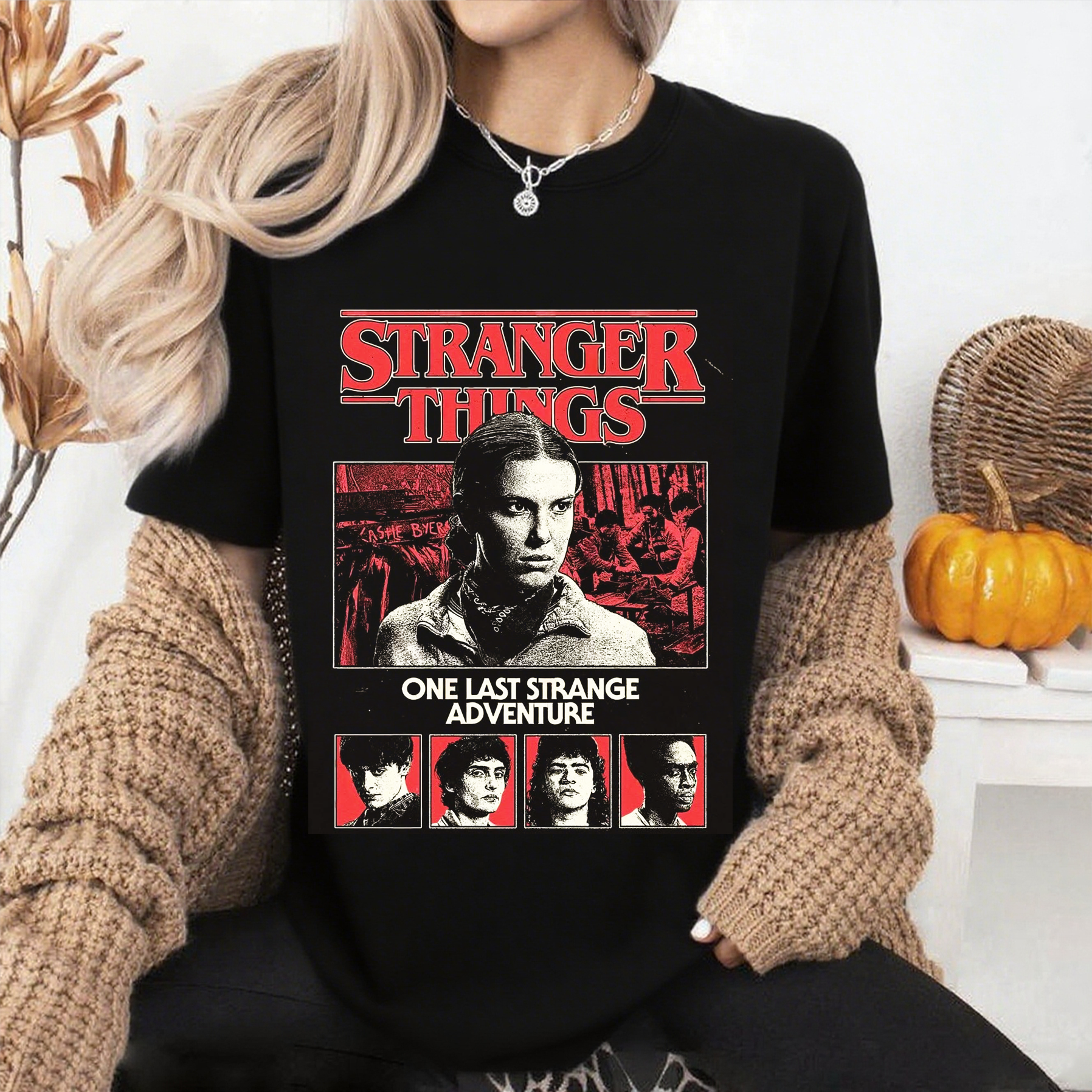Stranger Things  Unisex Vintage Oversized T-shirt/Crewneck/Hoodie