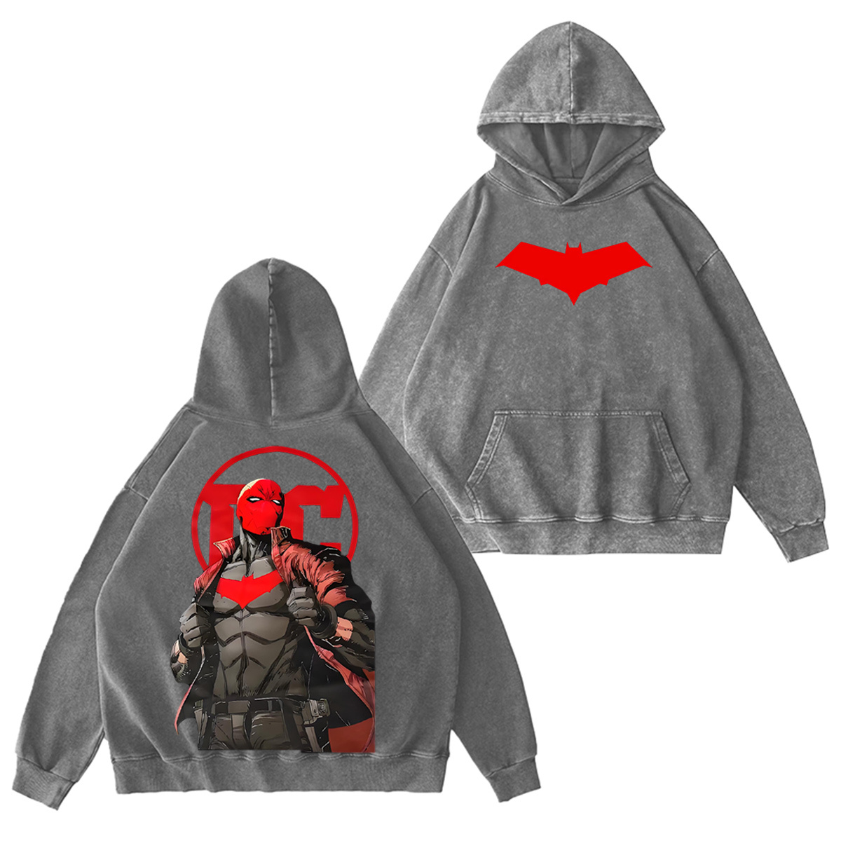 Red Hood Washed T-shirt/Crewneck/Hoodie