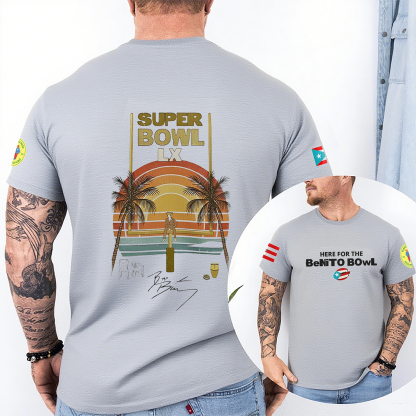 Here for the Benito Bowl Puerto Rican Bad Bunny Unisex Shirt/Crewneck/Hoodie