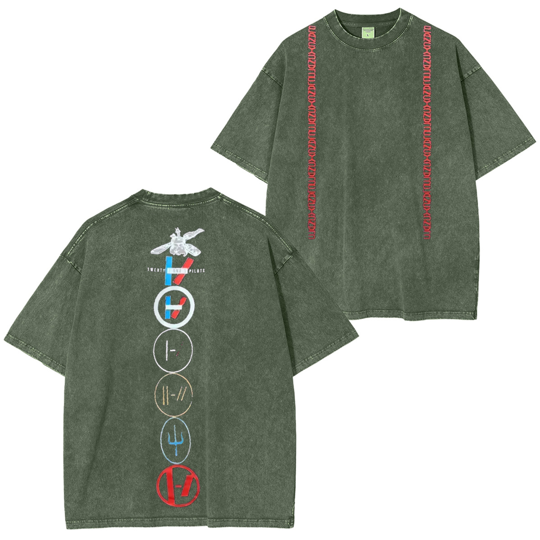 Twenty One Pilots Washed T-Shirt