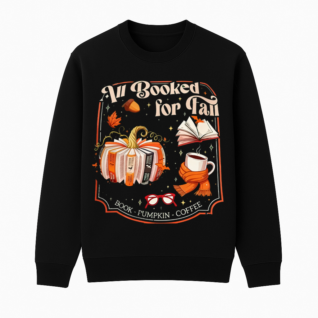 A Book Lover’s Crewneck Sweatshirt