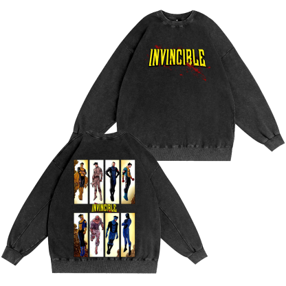Invincible Washed T-shirt/Crewneck/Hoodie
