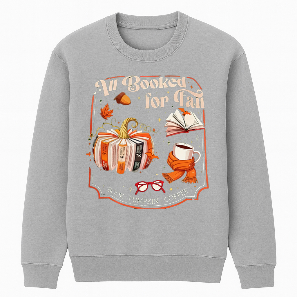 A Book Lover’s Crewneck Sweatshirt