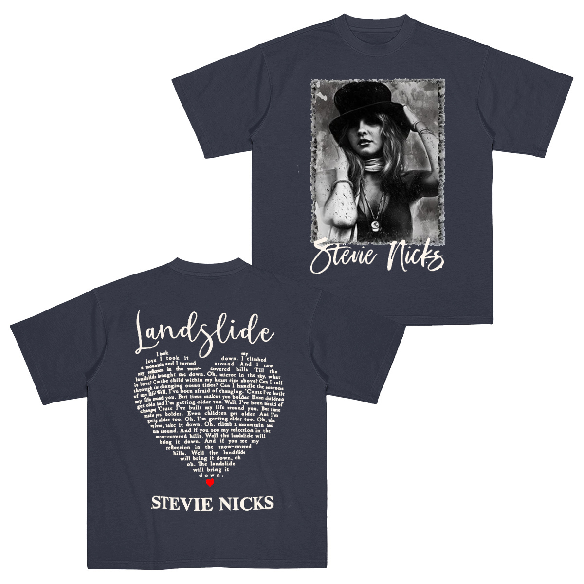 I've been afraid of changing Stevie Nicks Landslide T-Shirt