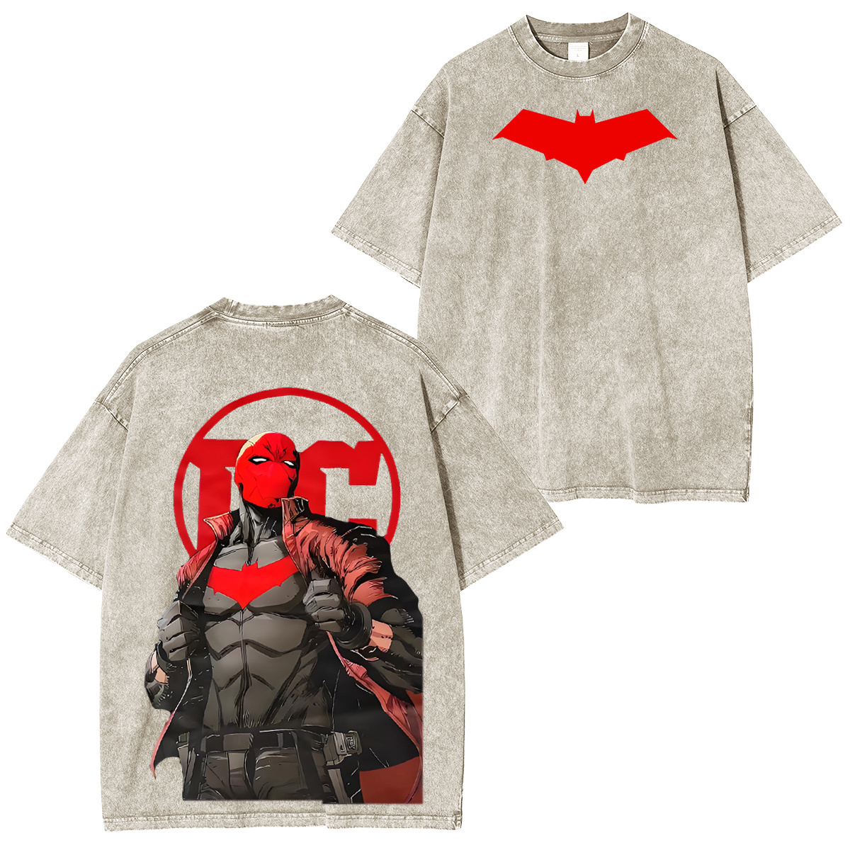 Red Hood Washed T-shirt/Crewneck/Hoodie