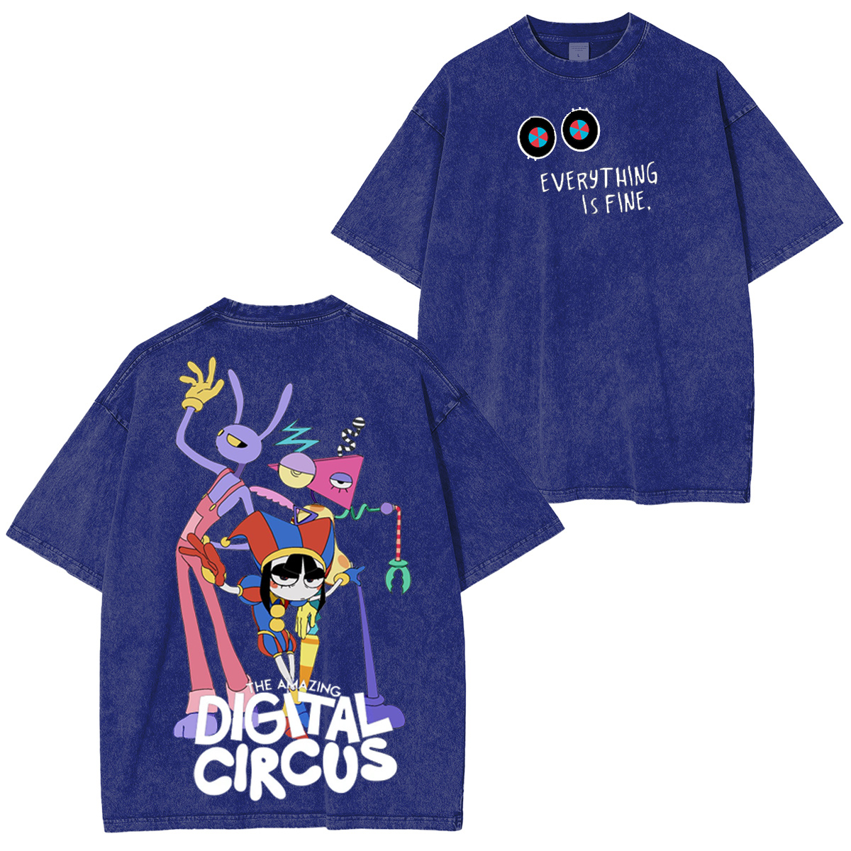 The Amazing Digital Circus Vintage Washed T-shirt/Crewneck/Hoodie