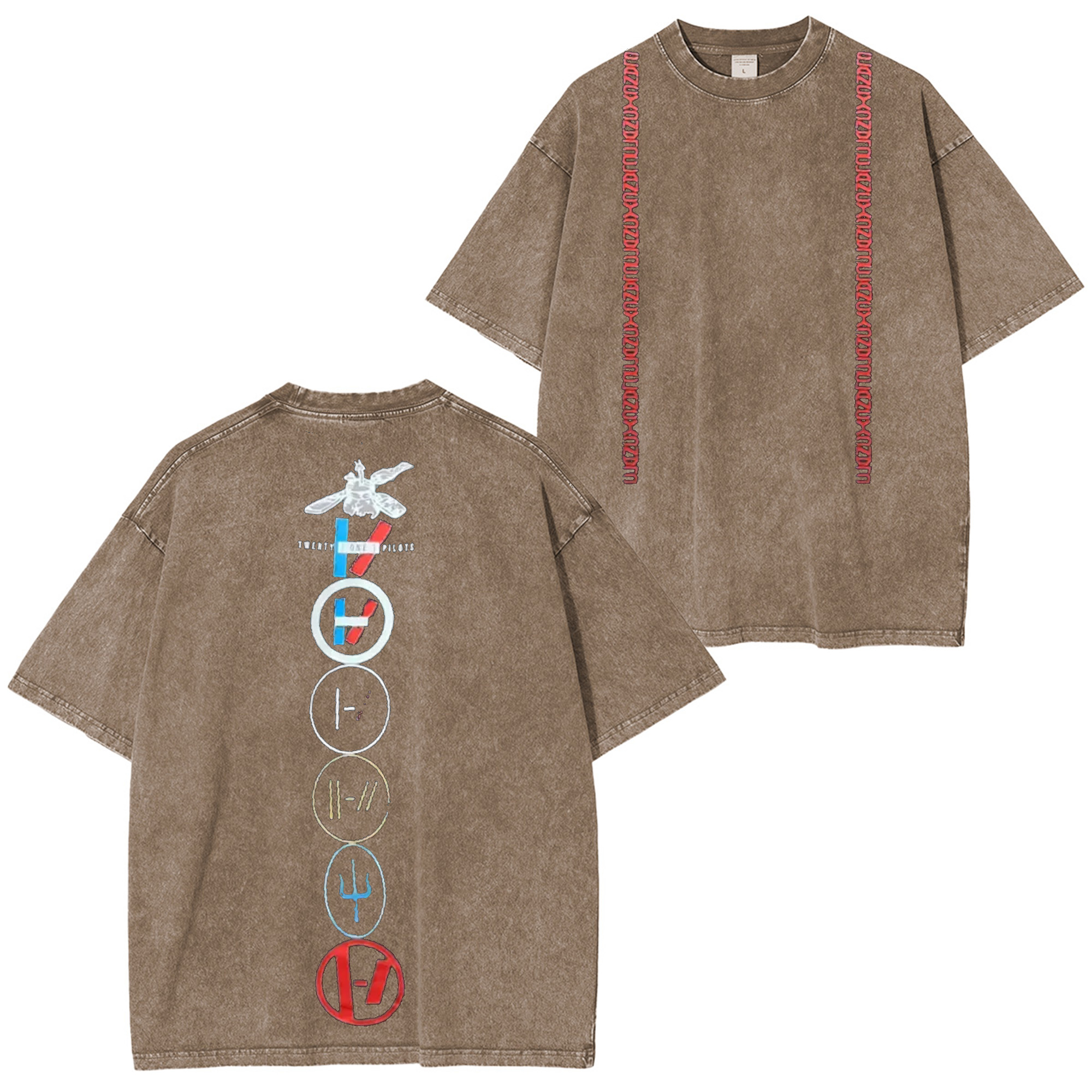 Twenty One Pilots Washed T-Shirt