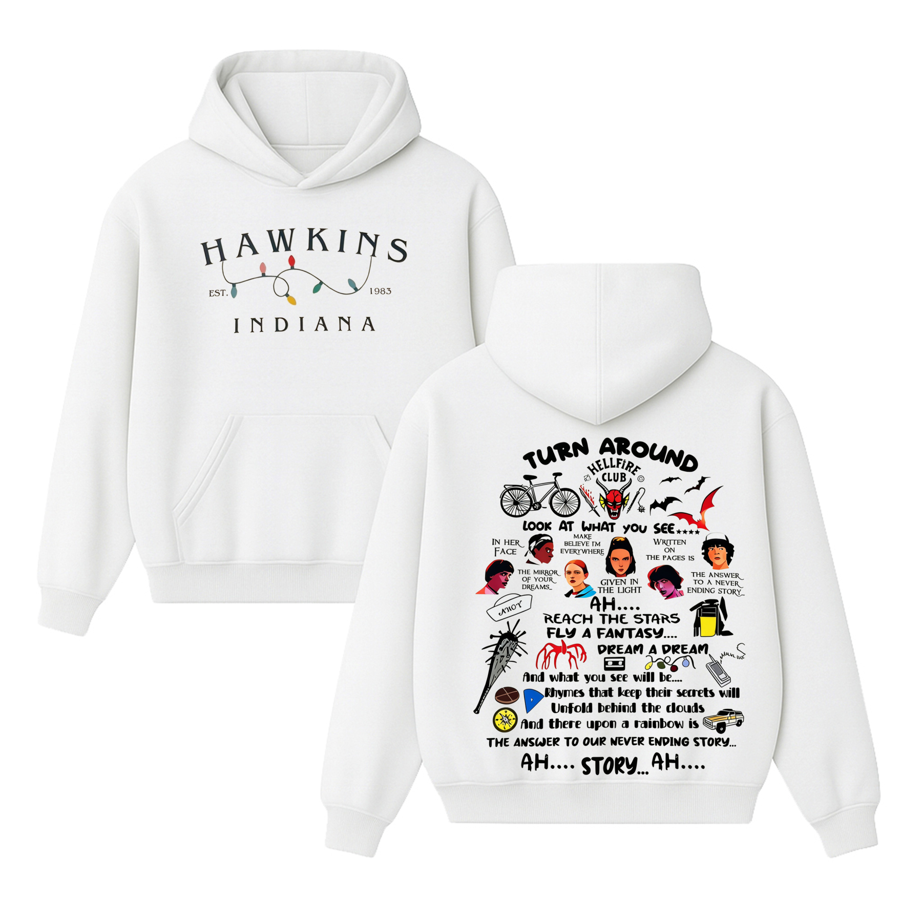 Stranger Things Unisex Shirt/Crewneck/Hoodie