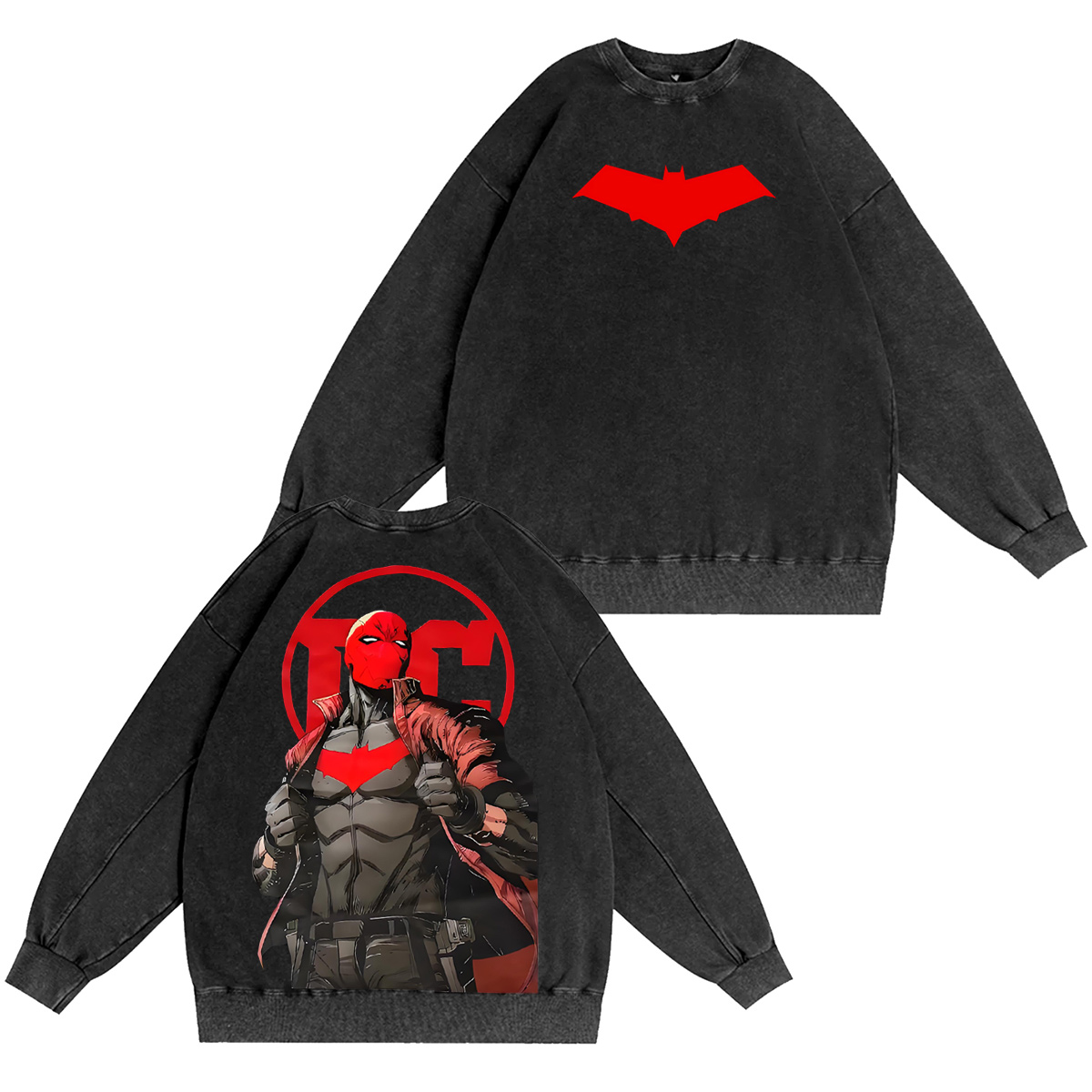 Red Hood Washed T-shirt/Crewneck/Hoodie