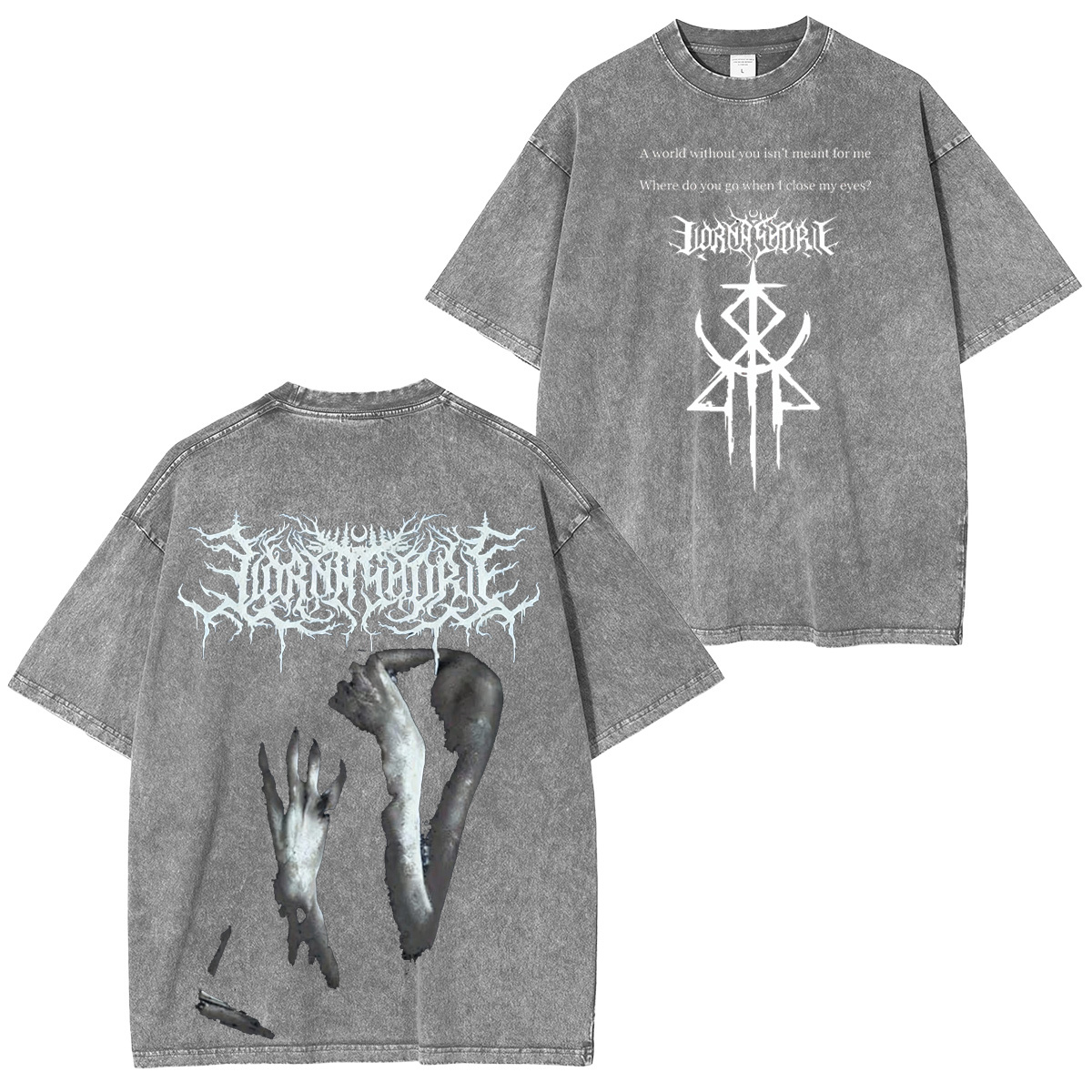 Lorna Shore pain Remains Dancing Like Flames  Vintage Washed T-shirt/Crewneck/Hoodie