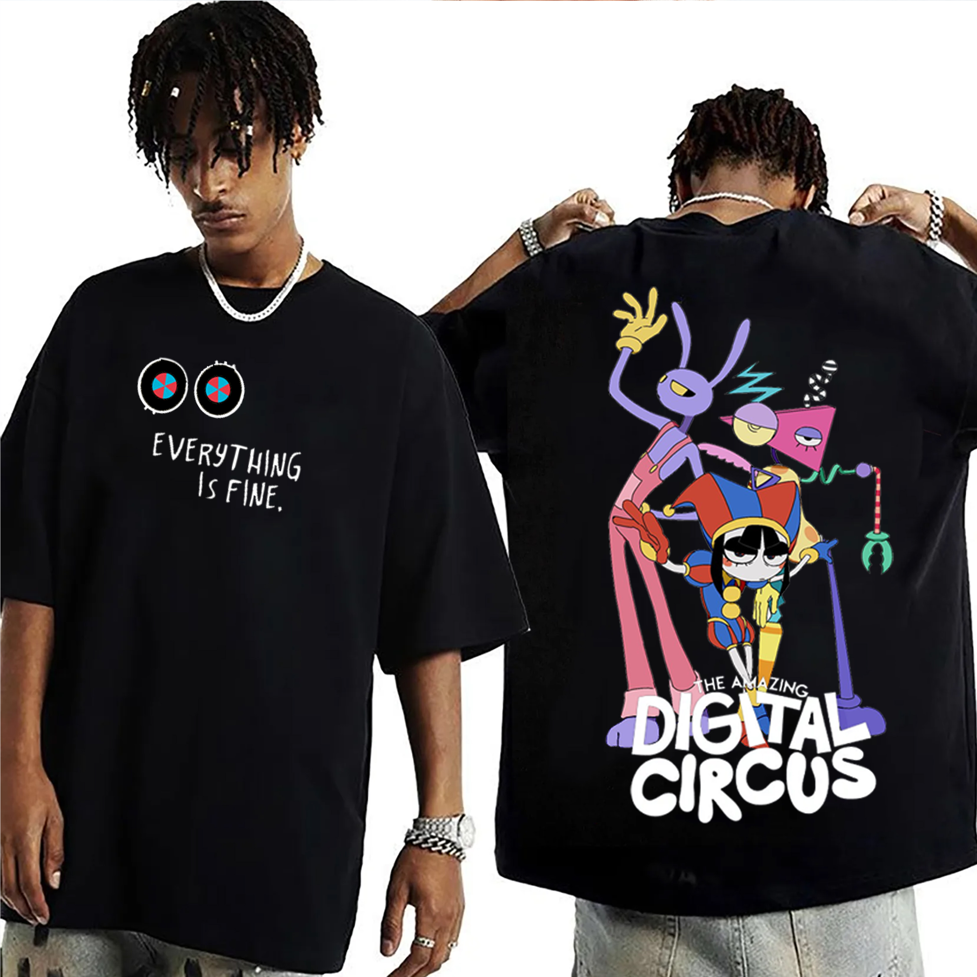 The Amazing Digital Circus Vintage Washed T-shirt/Crewneck/Hoodie
