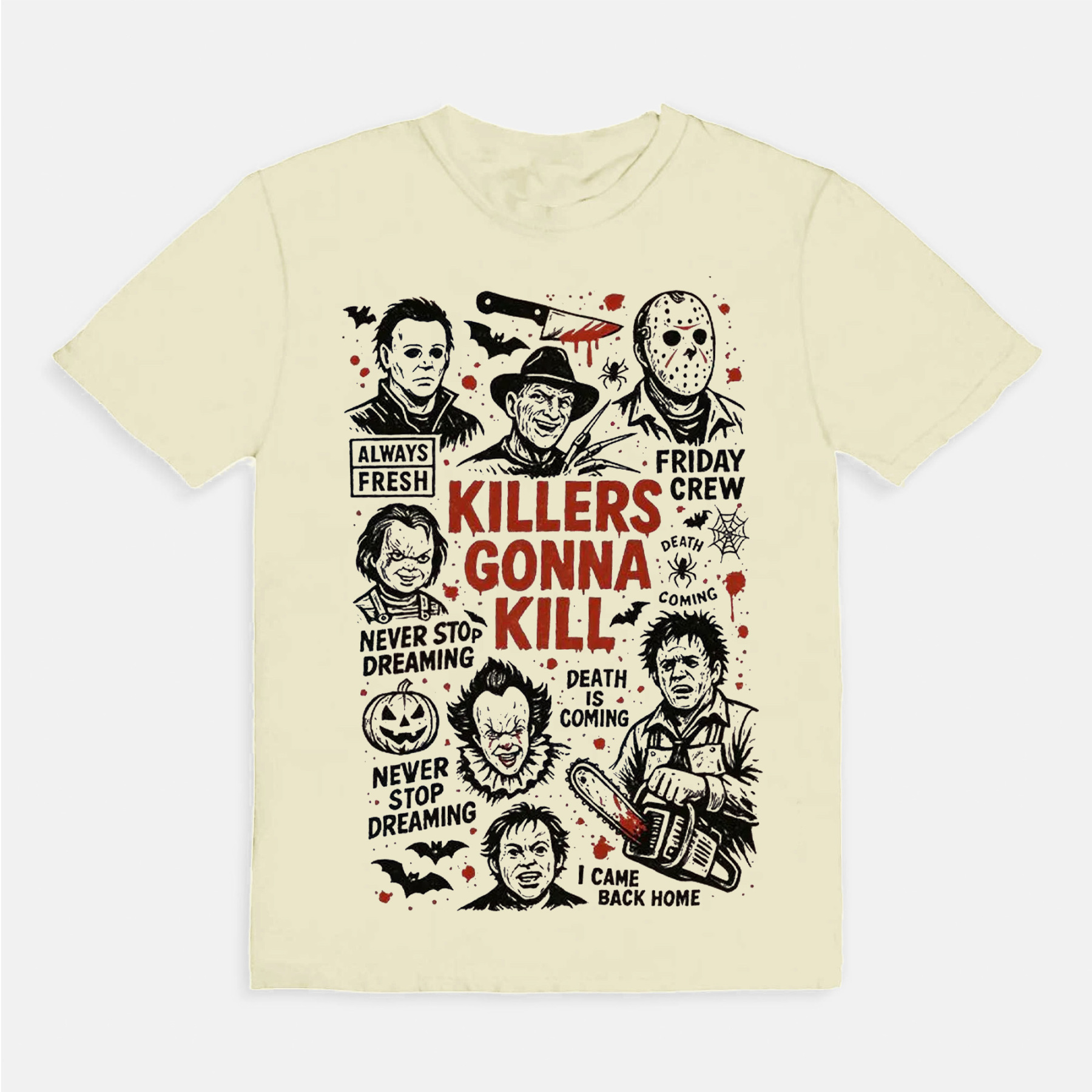 Killers Gonna Kill - Halloween T-Shirt