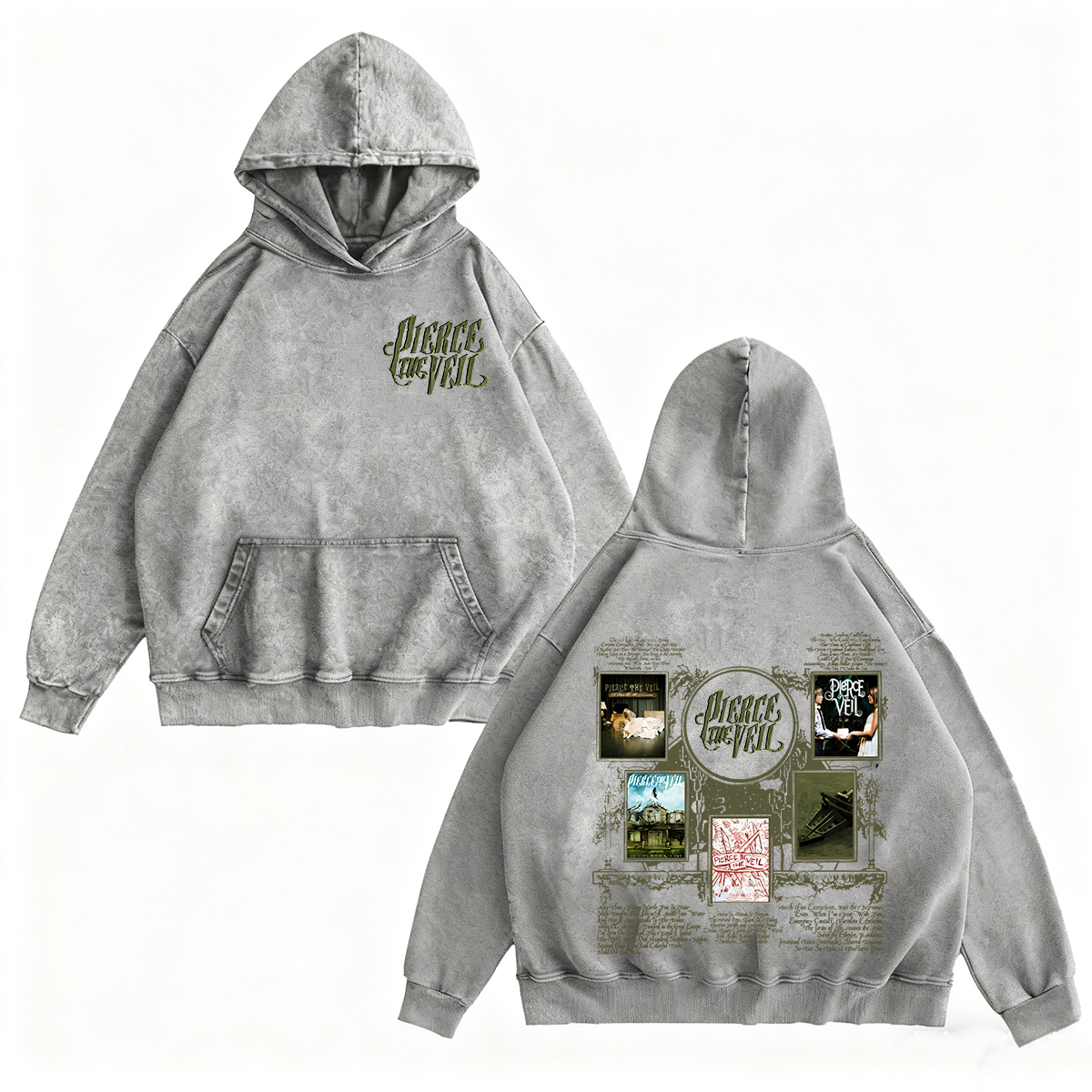 Pierce The Veil Unisex Washed T-shirt/Crewneck/Hoodie