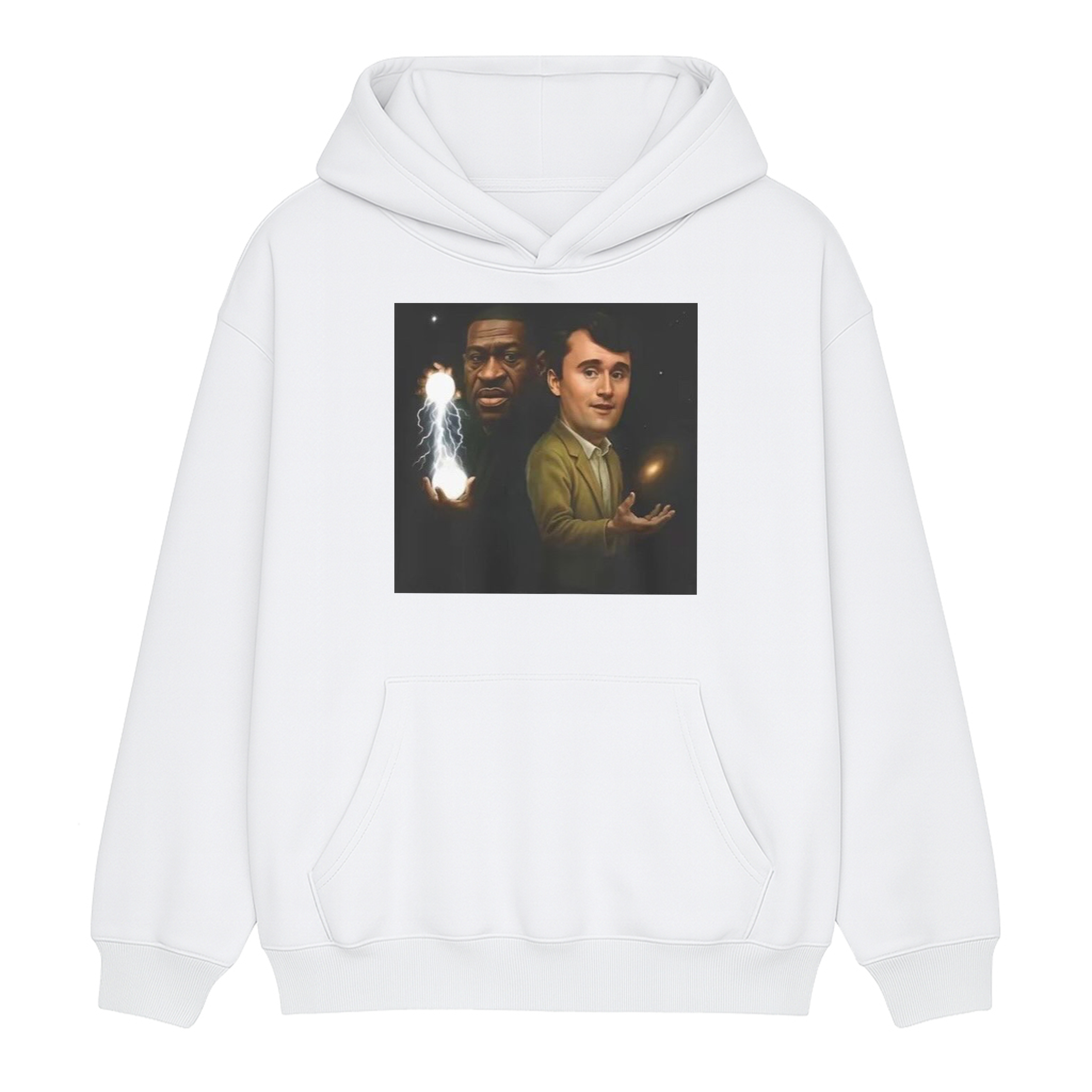 George Floyd And Charlie Kirk Wizard Unisex Shirt/Crewneck/Hoodie