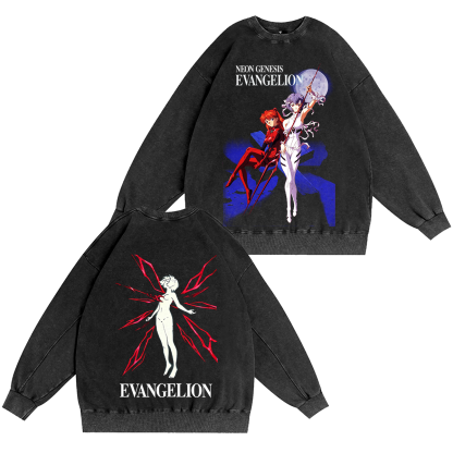 Neon Genesis Evangelion Unisex Washed T-shirt/Crewneck/Hoodie