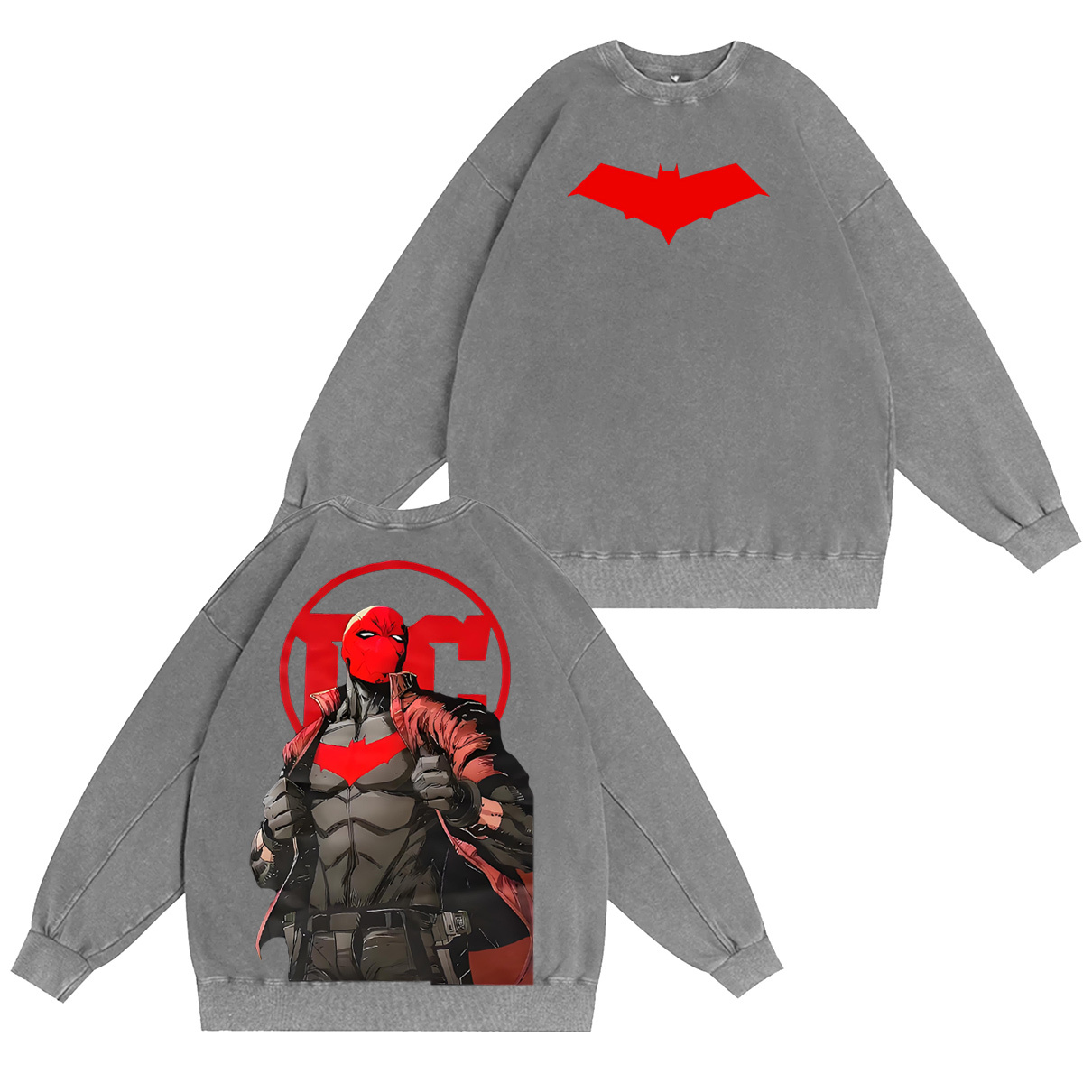 Red Hood Washed T-shirt/Crewneck/Hoodie