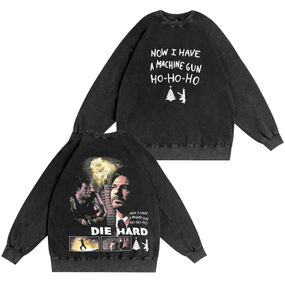 Die Hard Unisex Washed T-shirt/Crewneck/Hoodie