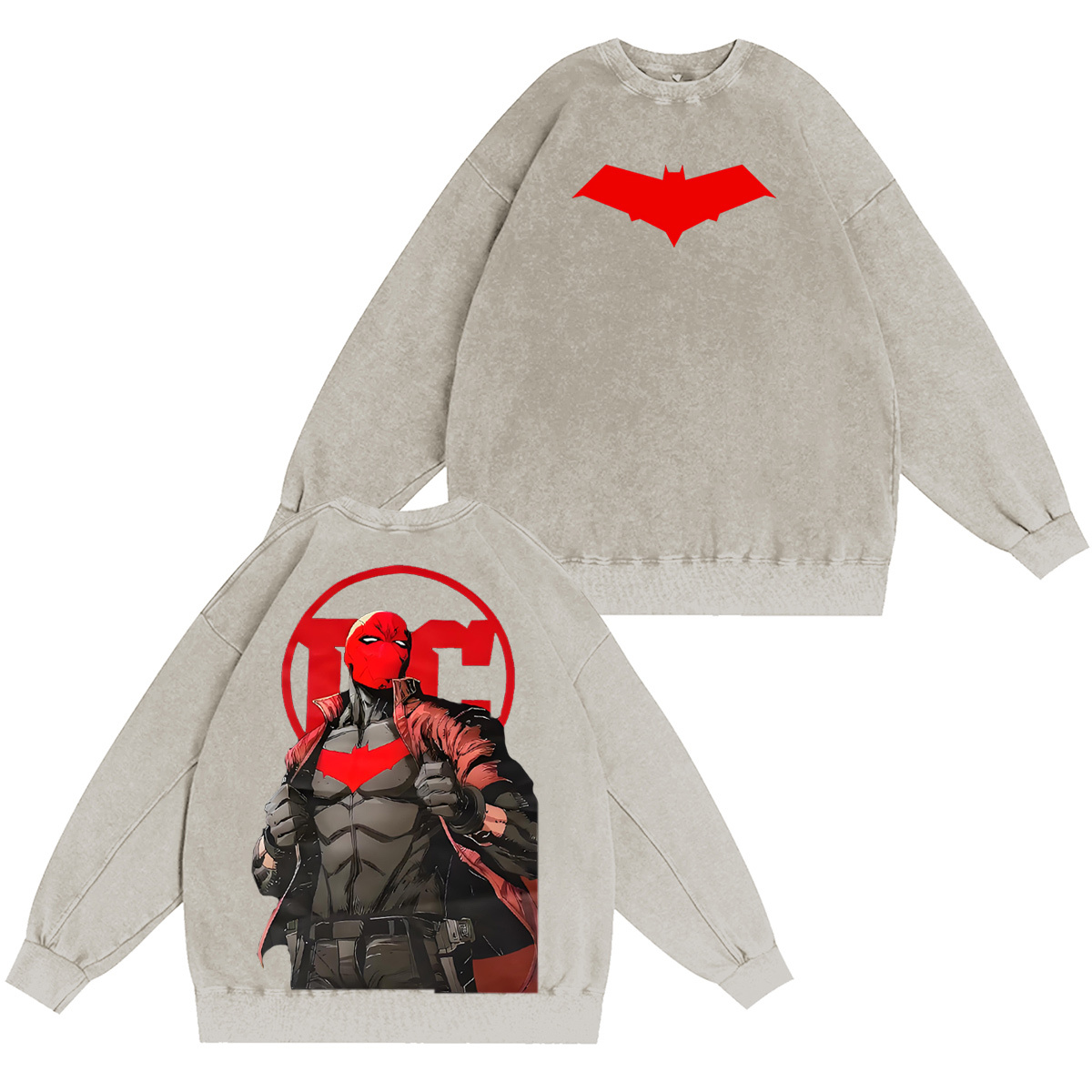 Red Hood Washed T-shirt/Crewneck/Hoodie