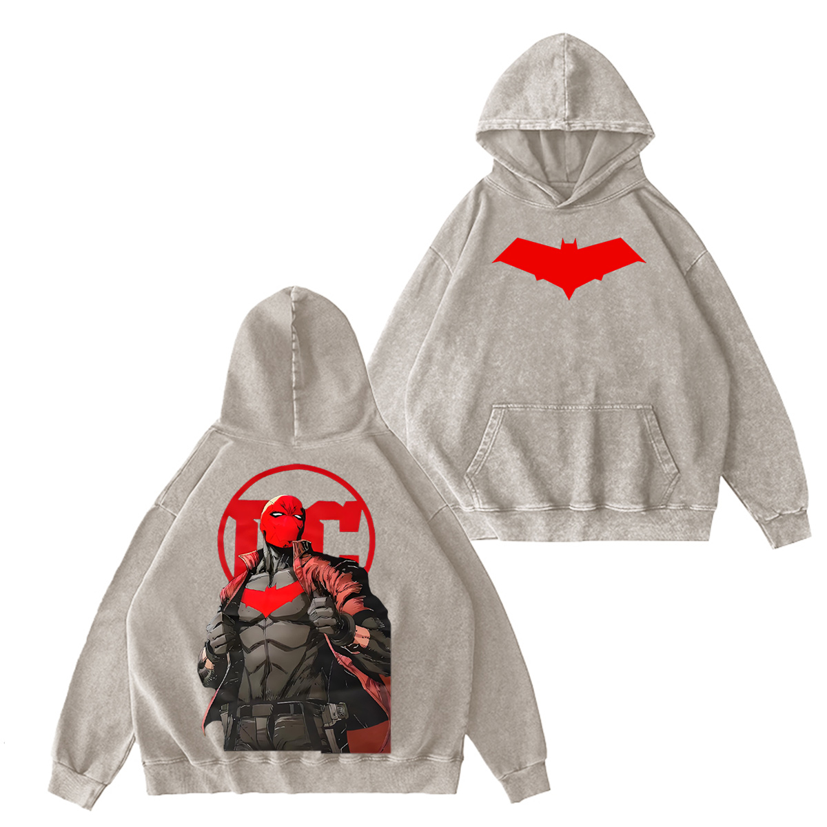 Red Hood Washed T-shirt/Crewneck/Hoodie