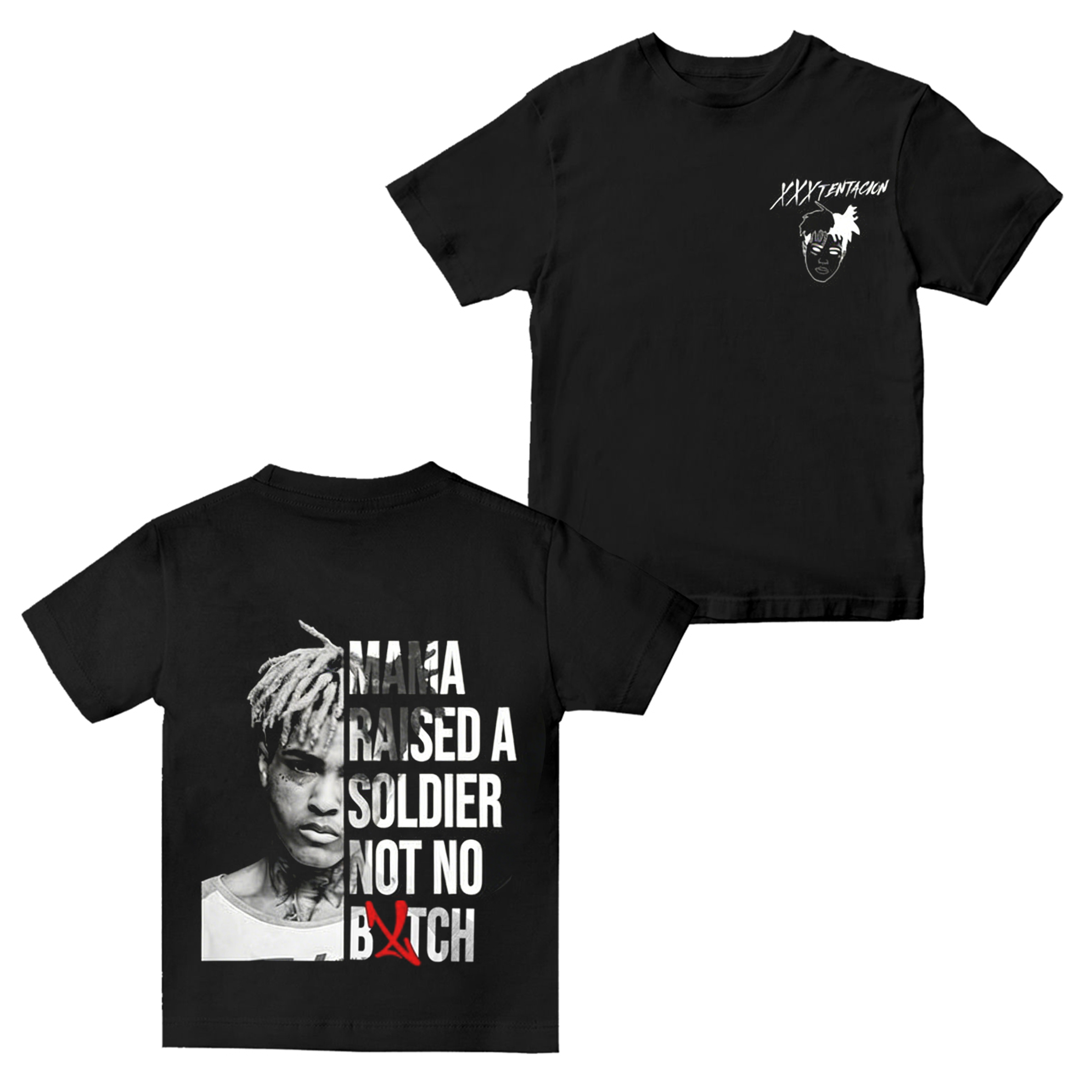 Vintage Rapper 2-Sided Graphic Unisex Shirt/Crewneck/Hoodie