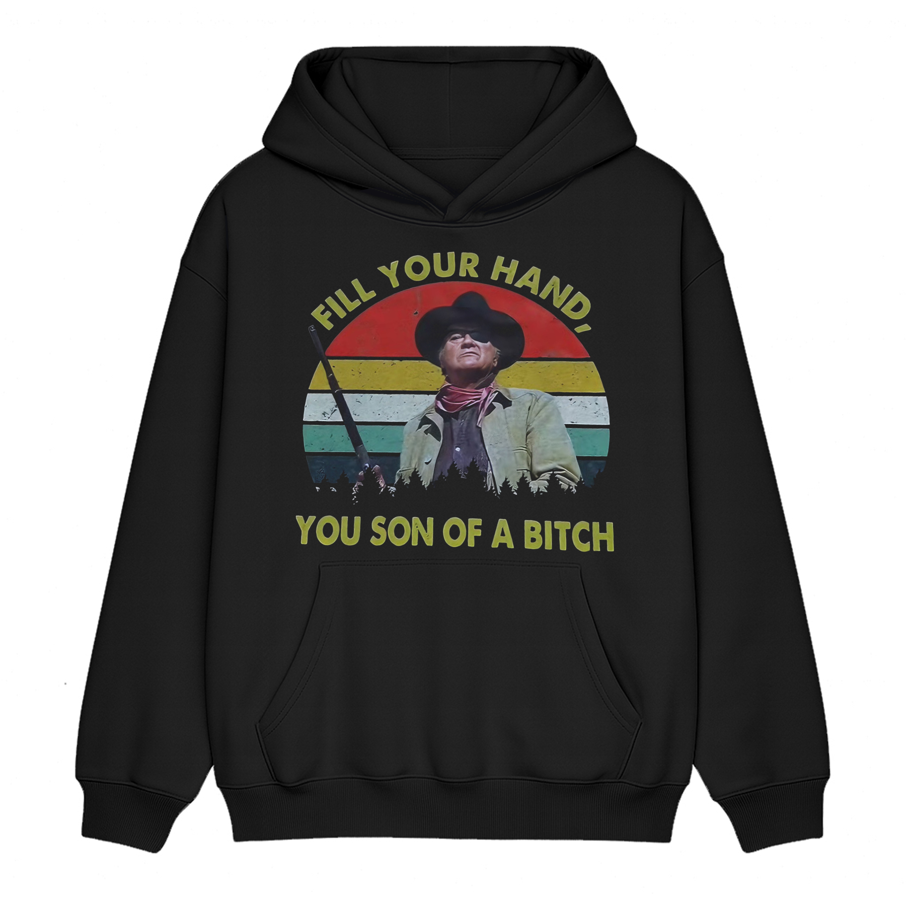 John Wayne Vintage Movie Poster  Unisex Shirt/Crewneck/Hoodie