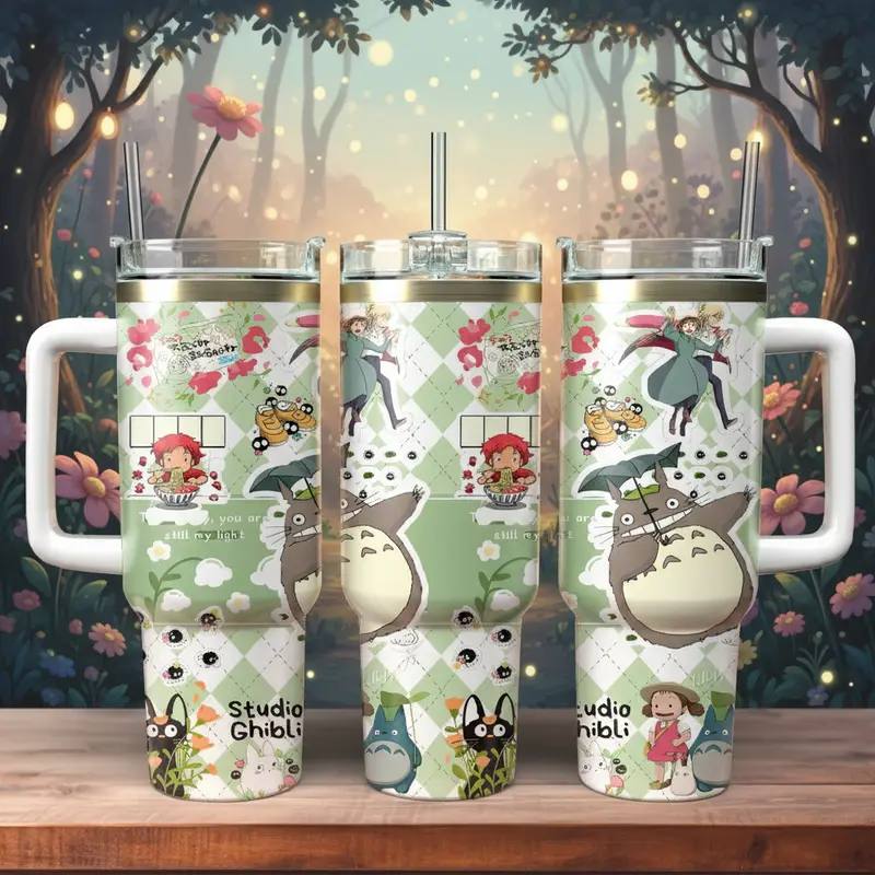 Spirited Away Totoro Tumbler