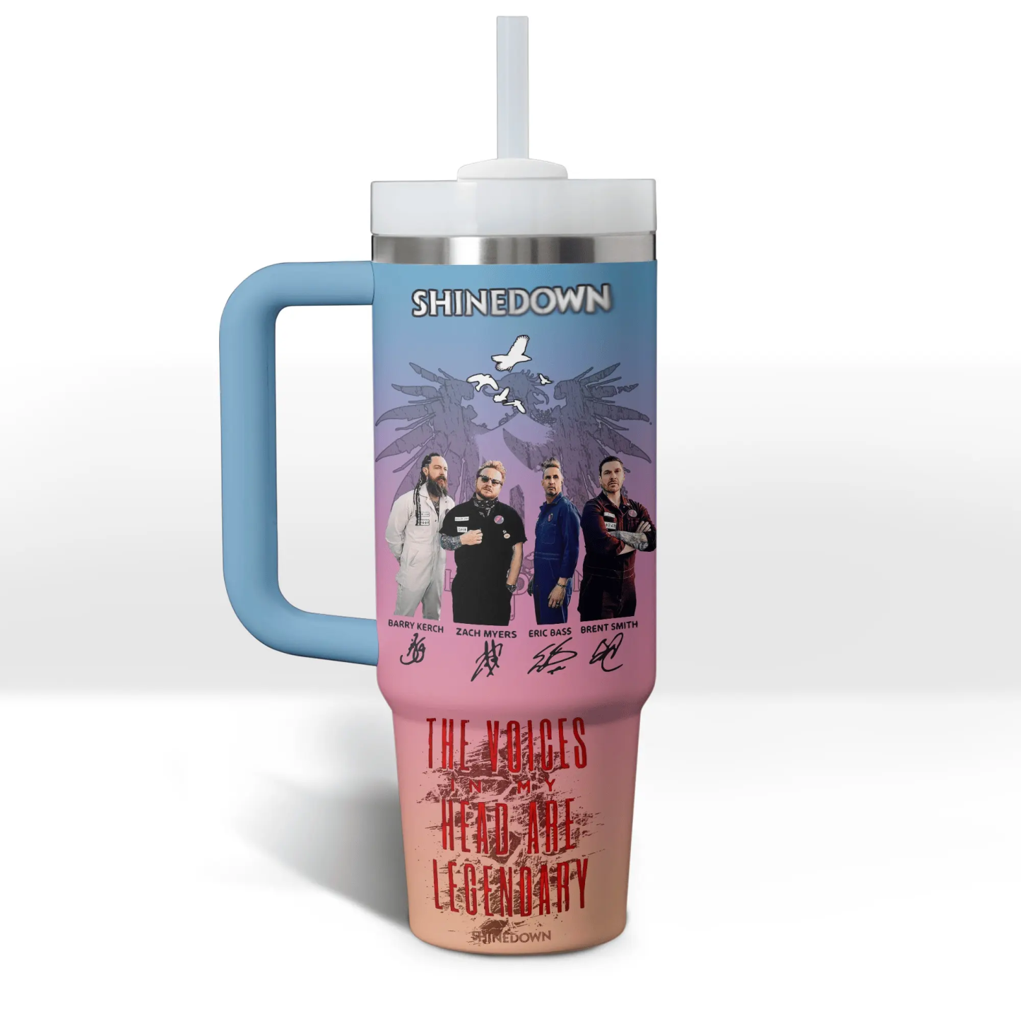 Shinedown Music Custom Stanley Cup 40 oz 30 oz Tumbler With Handle