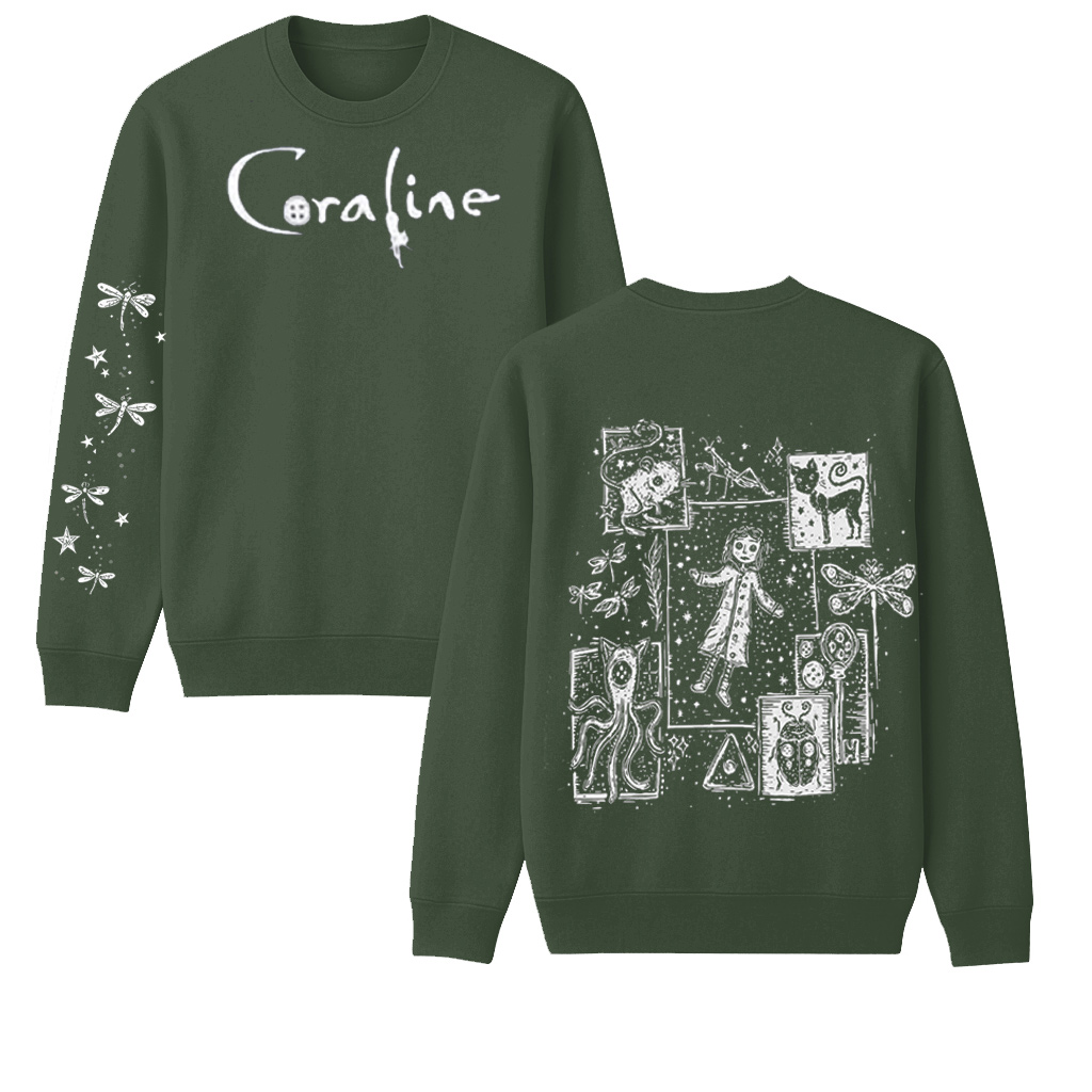 Coraline Jones Crewneck Sweatshirt