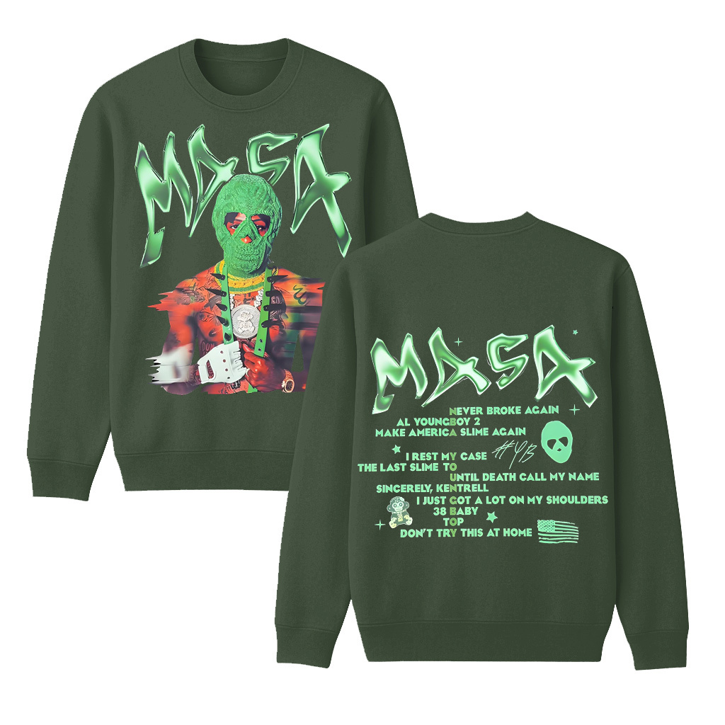 NBA Youngboy MASA Tour Inspired 2025 Graphic Tee Unisex  Shirt/Crewneck/Hoodie