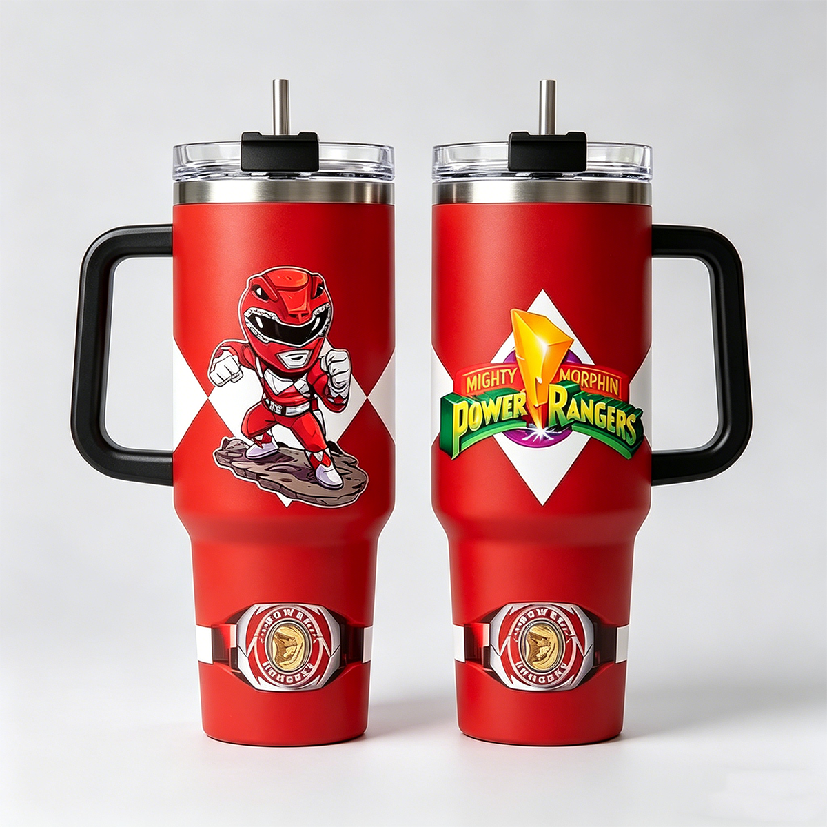 Mighty Morphin Power Rangers Tumbler Cup