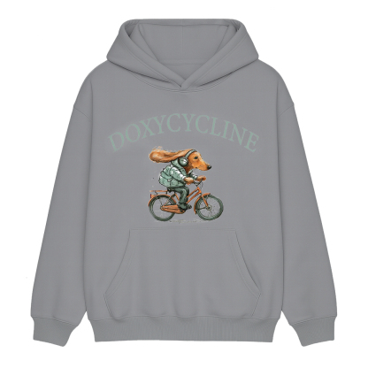 Doxycycline Dachshund Bicycle Unisex Shirt/Crewneck/Hoodie