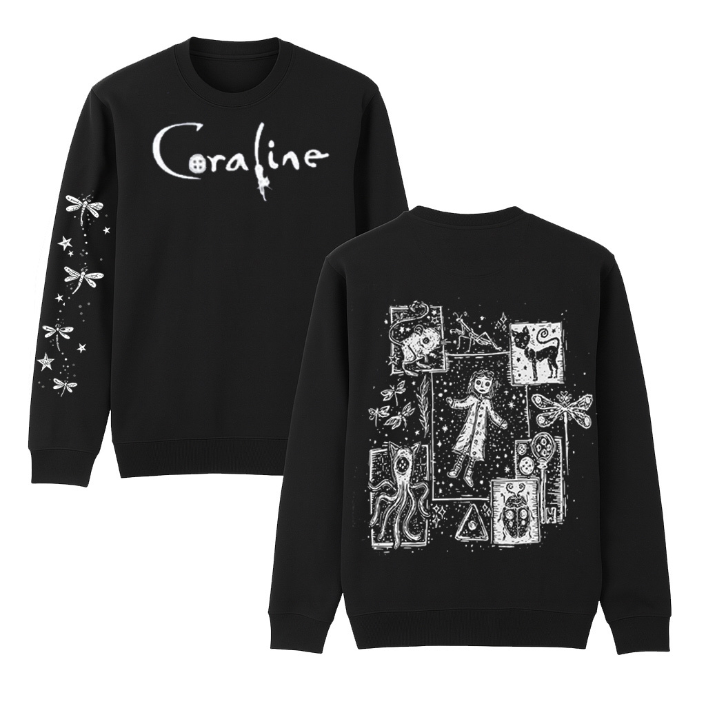 Coraline Jones Crewneck Sweatshirt