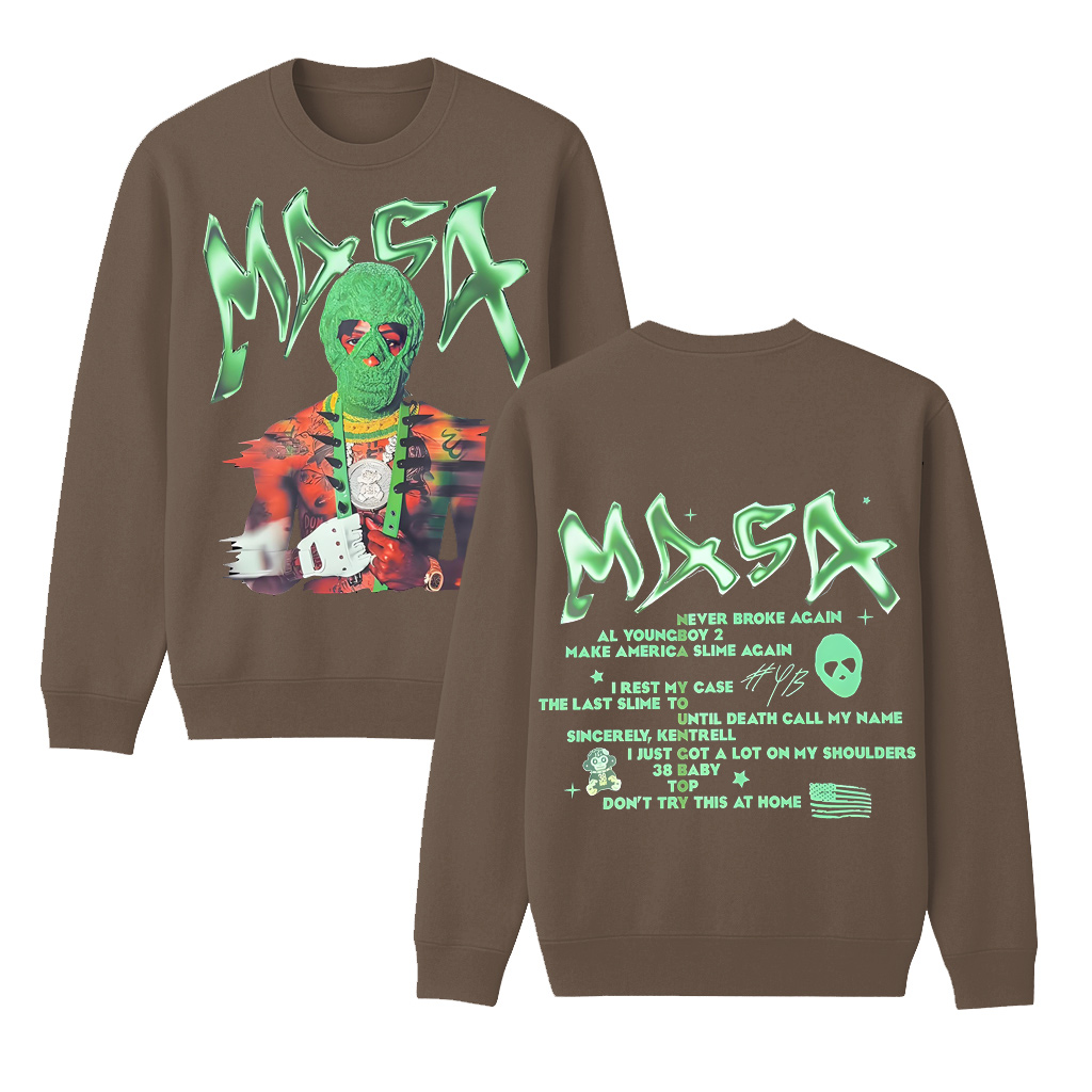 NBA Youngboy MASA Tour Inspired 2025 Graphic Tee Unisex  Shirt/Crewneck/Hoodie