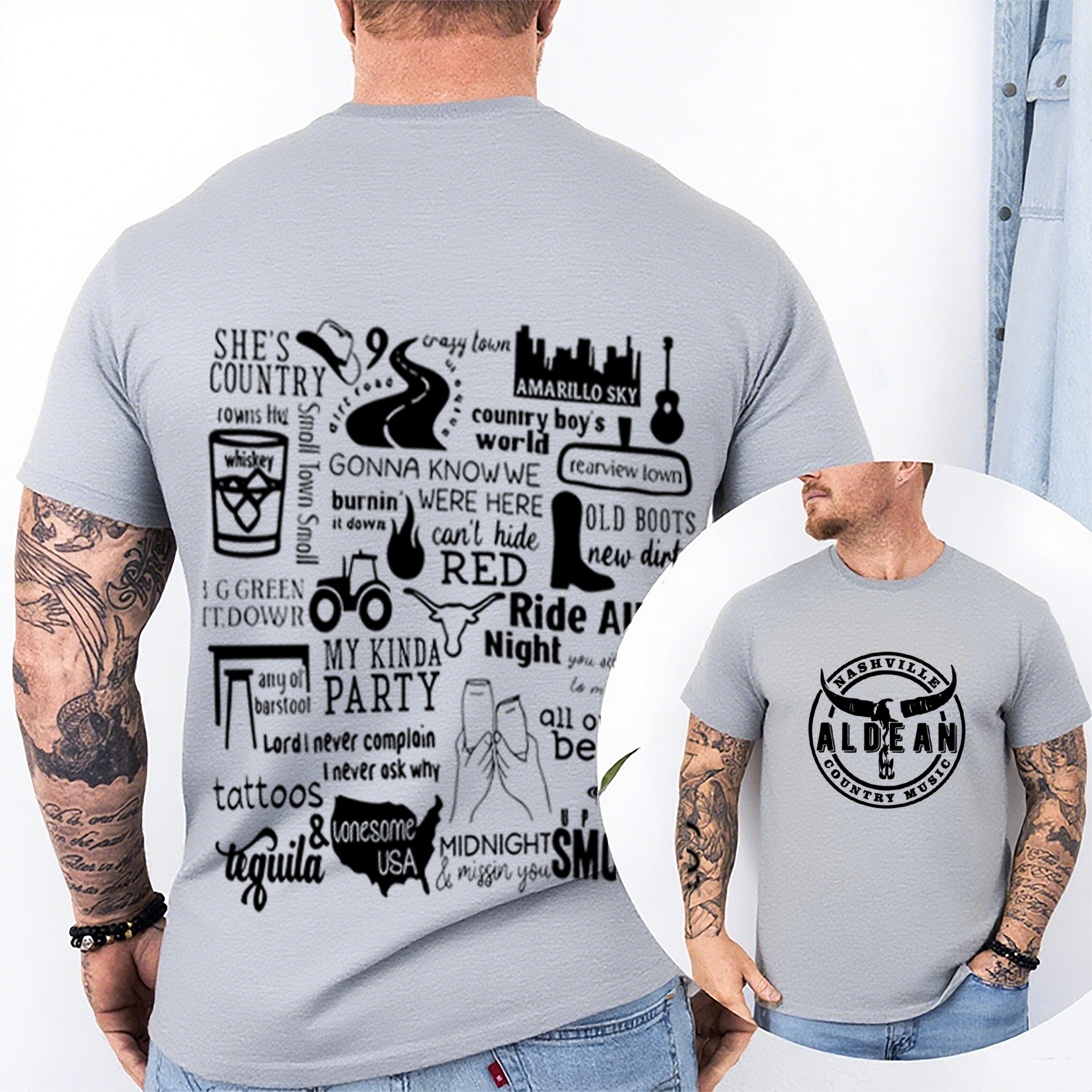 Jason Aldean Unisex Shirt/Crewneck/Hoodie