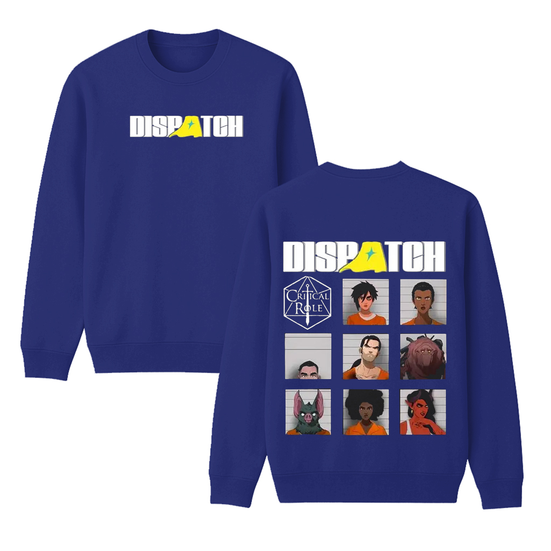 Dispatch Game Character Double Sides  Unisex Shirt/Crewneck/Hoodie
