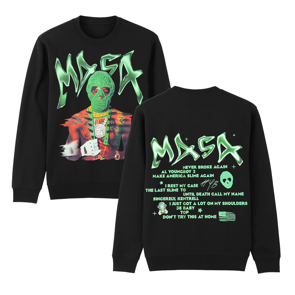 NBA Youngboy MASA Tour Inspired 2025 Graphic Tee Unisex  Shirt/Crewneck/Hoodie