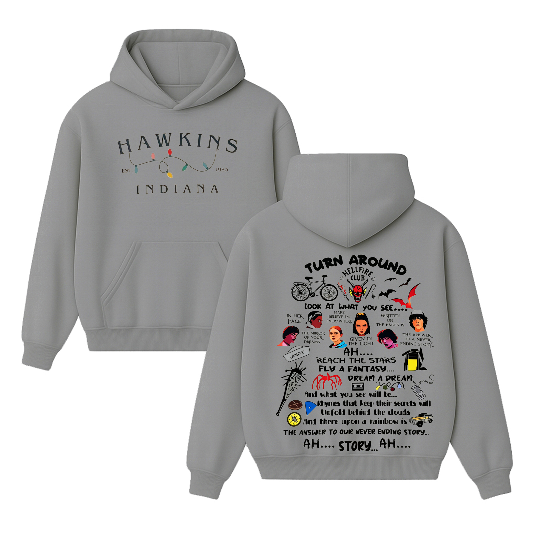 Stranger Things Unisex Shirt/Crewneck/Hoodie