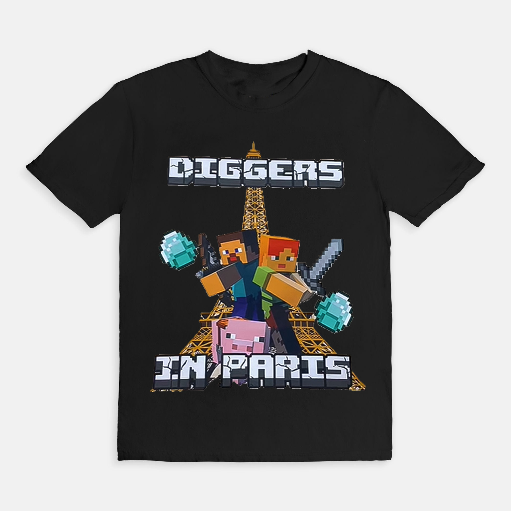 Minecraft Prints T-Shirt