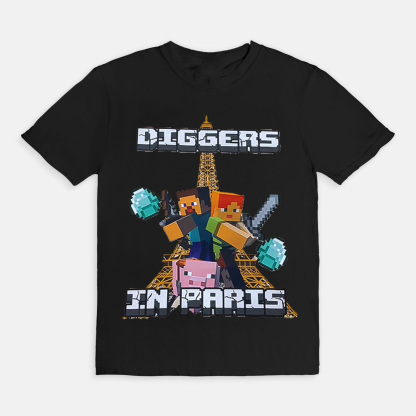Minecraft Prints T-Shirt