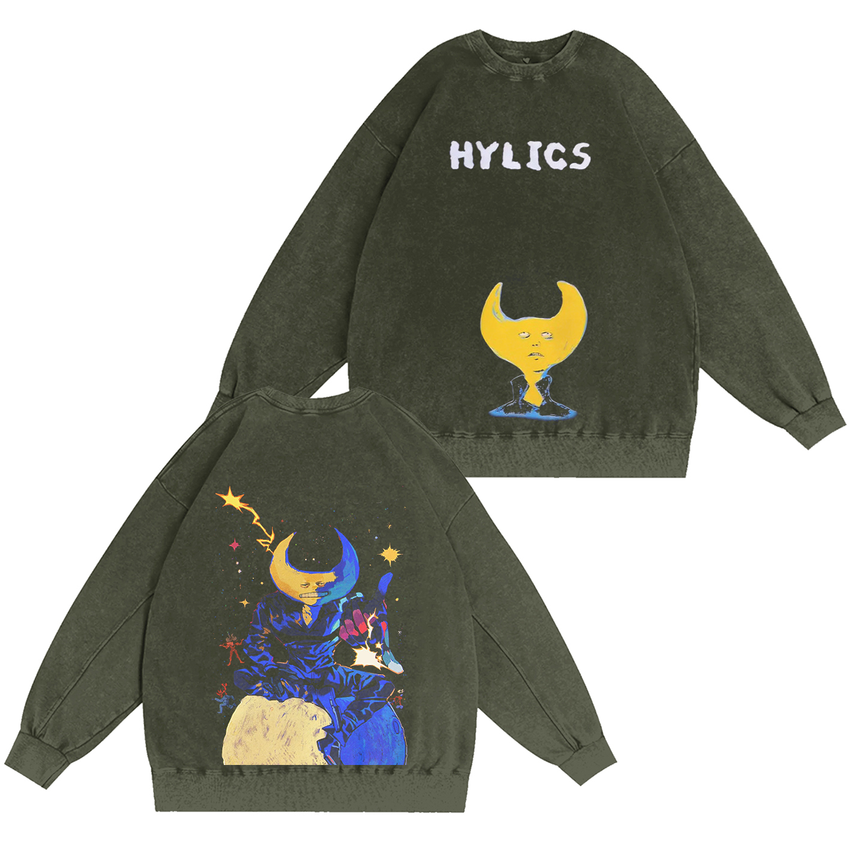 Hylics Unisex Washed T-shirt/Crewneck/Hoodie