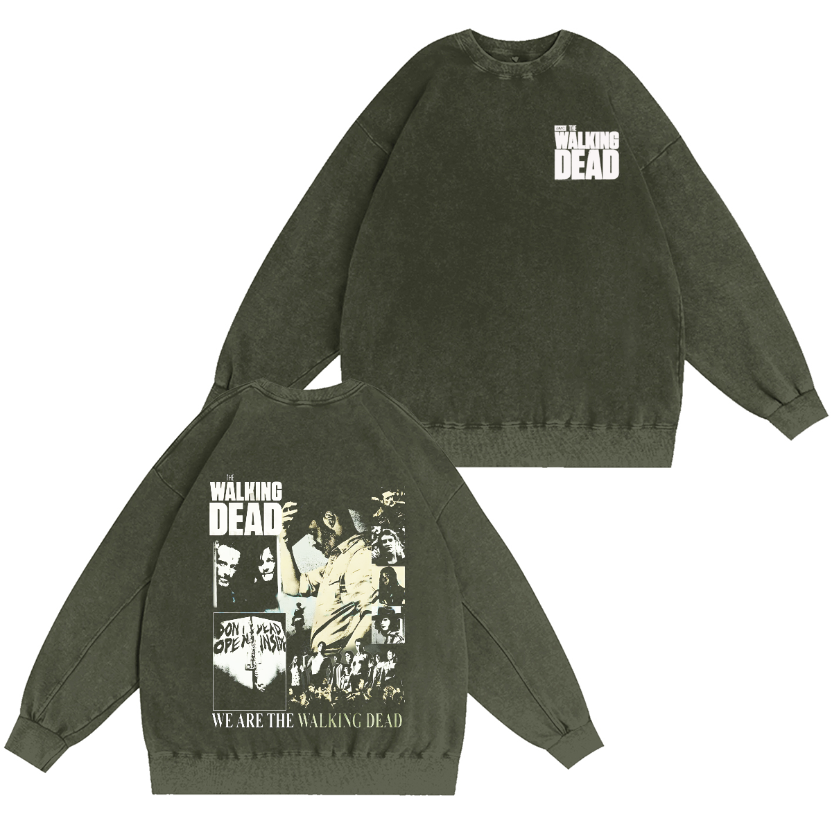 The Walking Dead Unisex Washed T-shirt/Crewneck/Hoodie