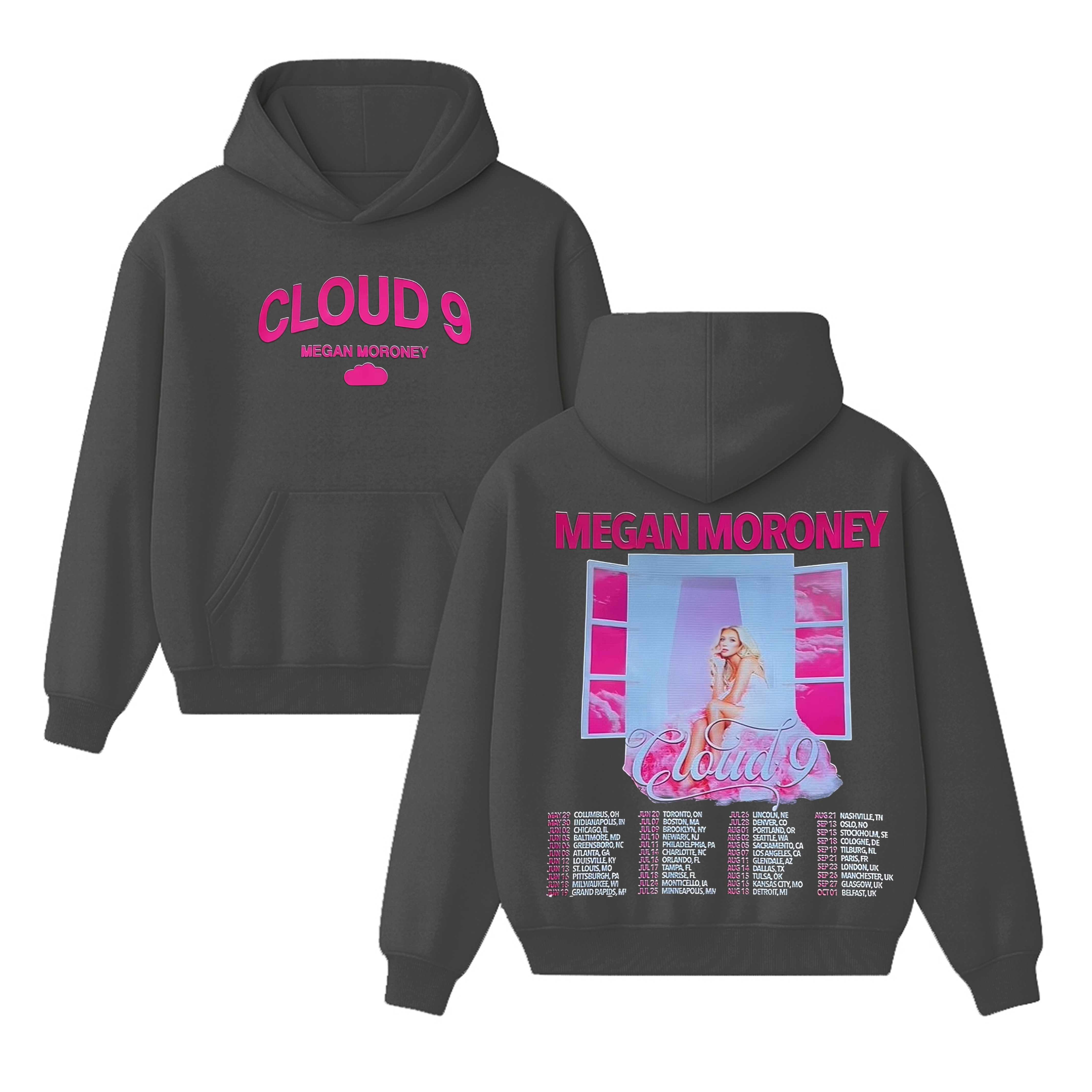 Megan Moroney Cloud 9 Unisex Shirt/Crewneck/Hoodie
