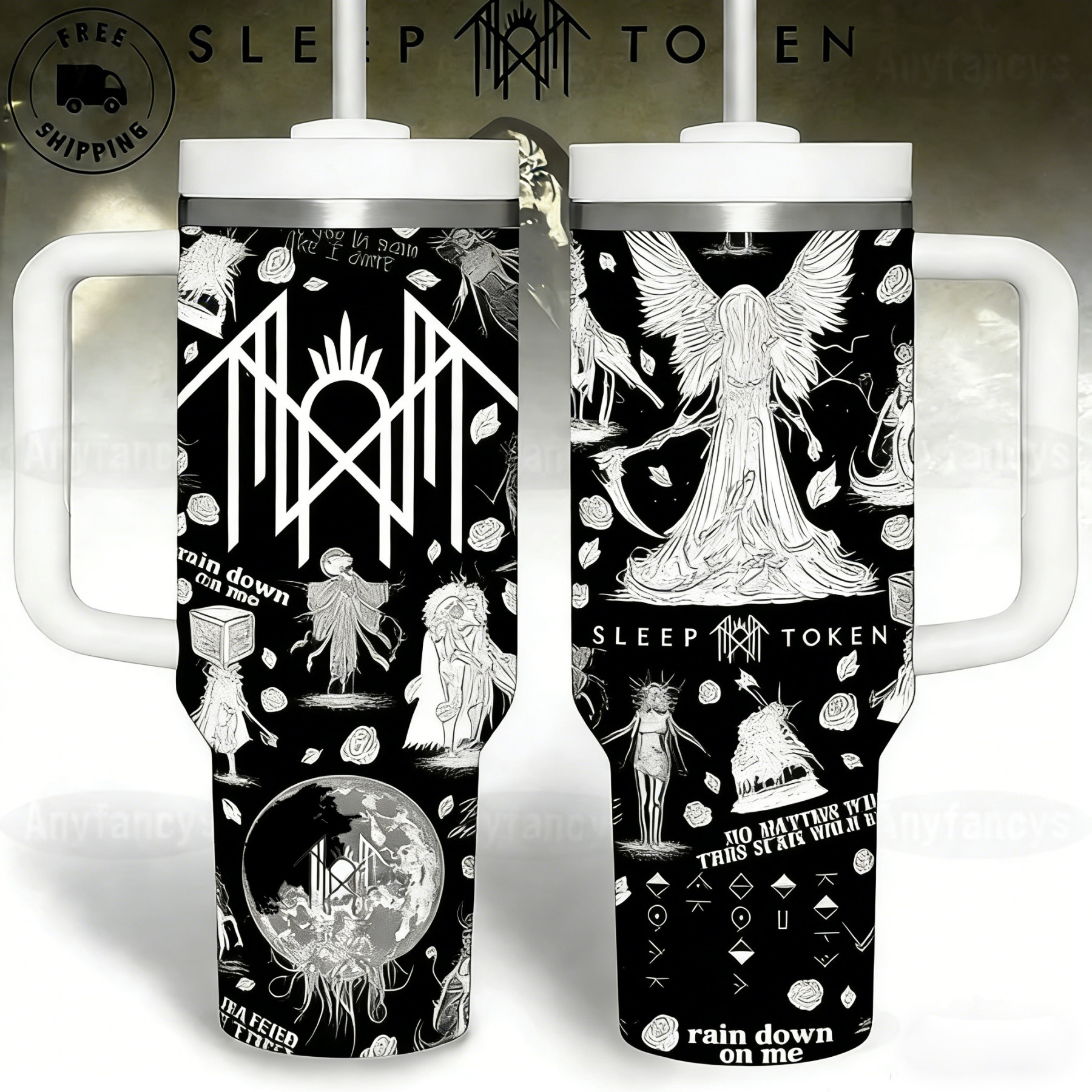 Sleep Token Tumbler Cup