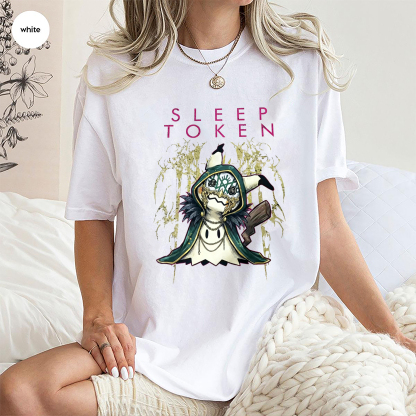 Sleep Token Merchandise Featuring Mimikyu Design Unisex Shirts/Crewneck/Hoodie
