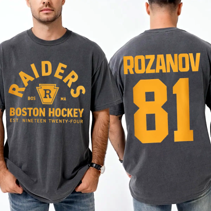 Ilya Rozanov 81- Boston,Hudson Willians Connor Storrie Unisex T-shirt/Crewneck/Hoodie