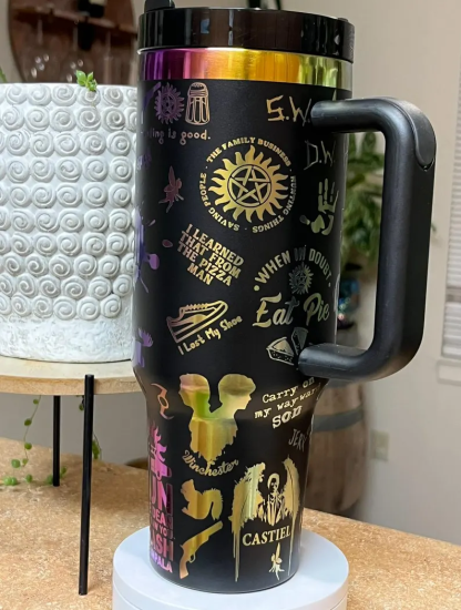  Supernatural Inspired Stanley Tumbler Cup