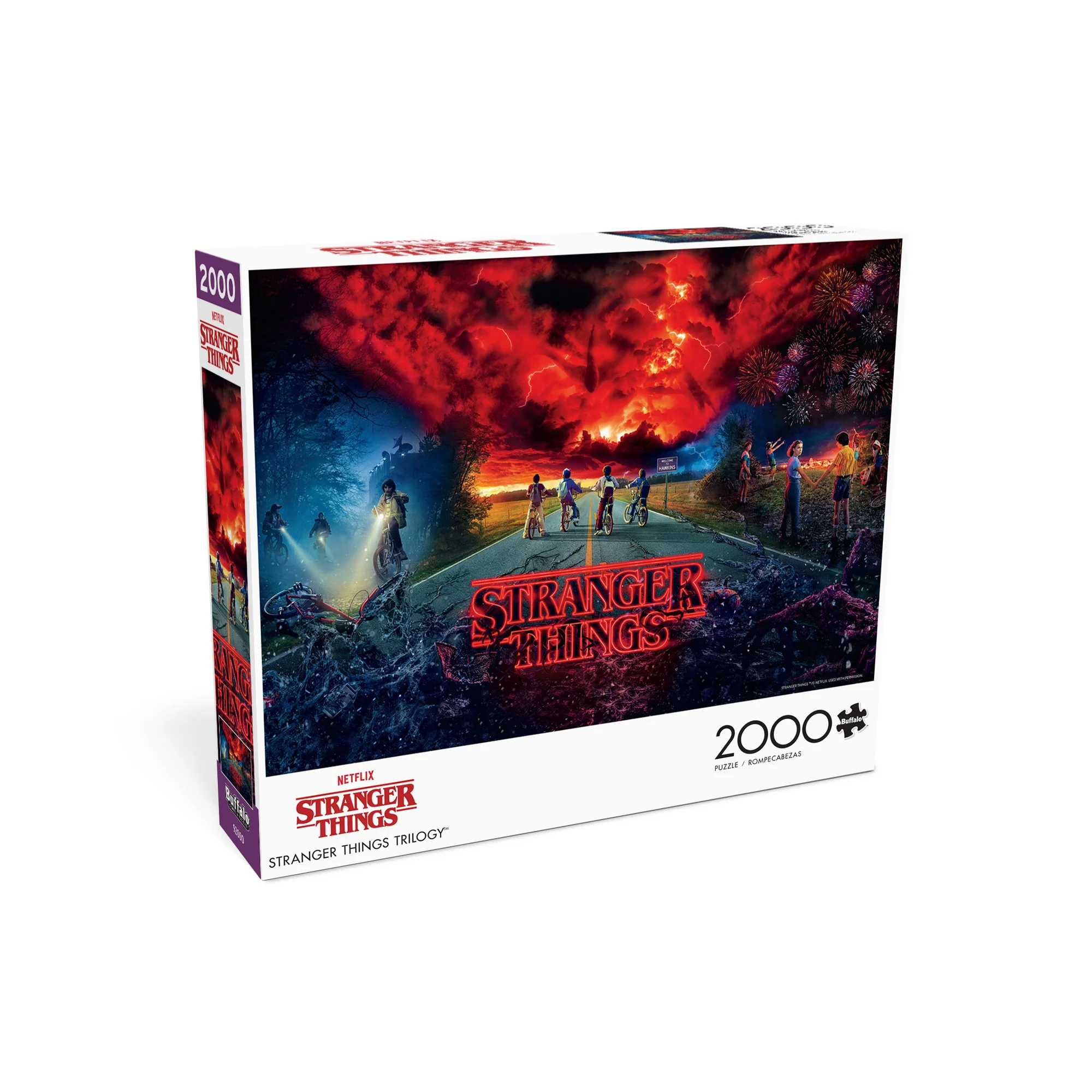 Buffalo Games 2000-Piece Stranger Things Trilogy Interlocking Jigsaw Puzzle