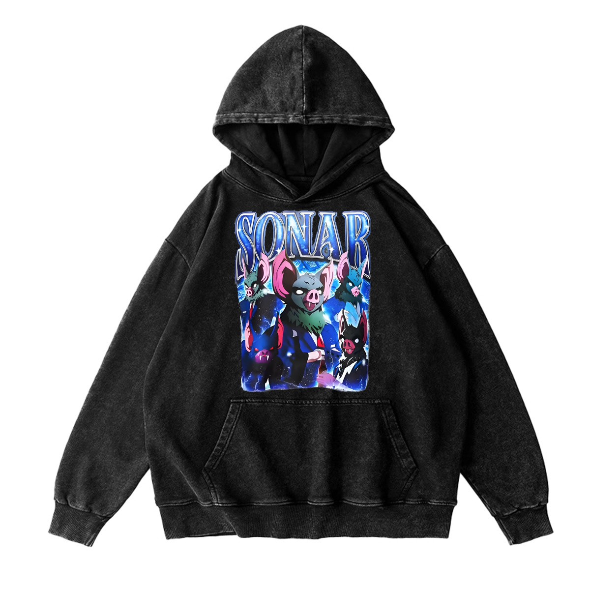 Sonar Dispatch Gaming Oversized Washed T-shirt/Crewneck/Hoodie