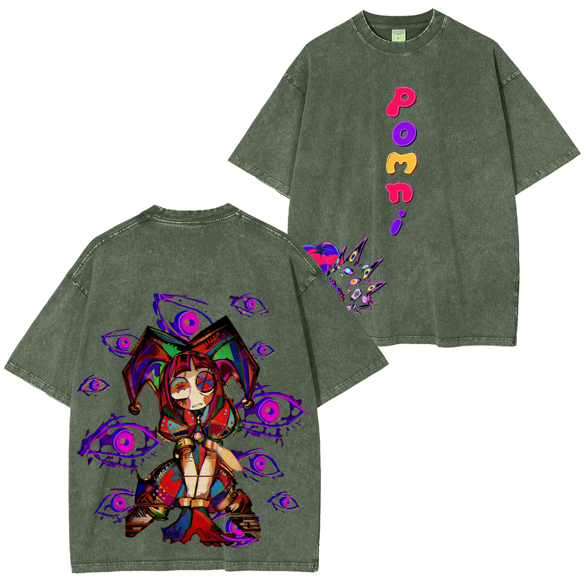 The Amazing Digital Circus Vintage Washed T-shirt/Crewneck/Hoodie